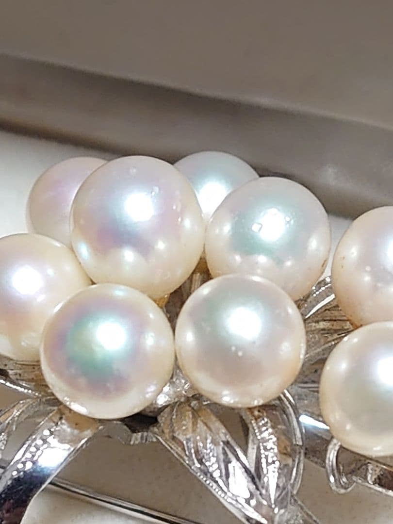 アコヤパールブローチ本真珠