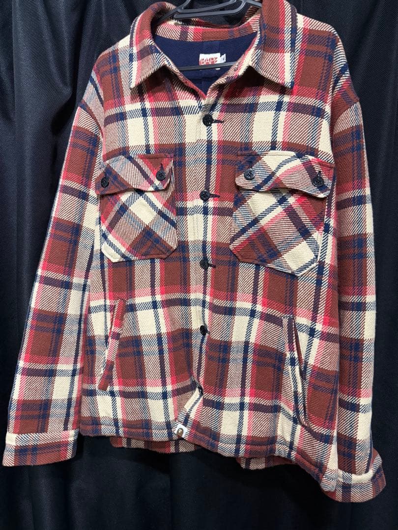 A BATHING APE チェック柄ジャケット XL 超希少