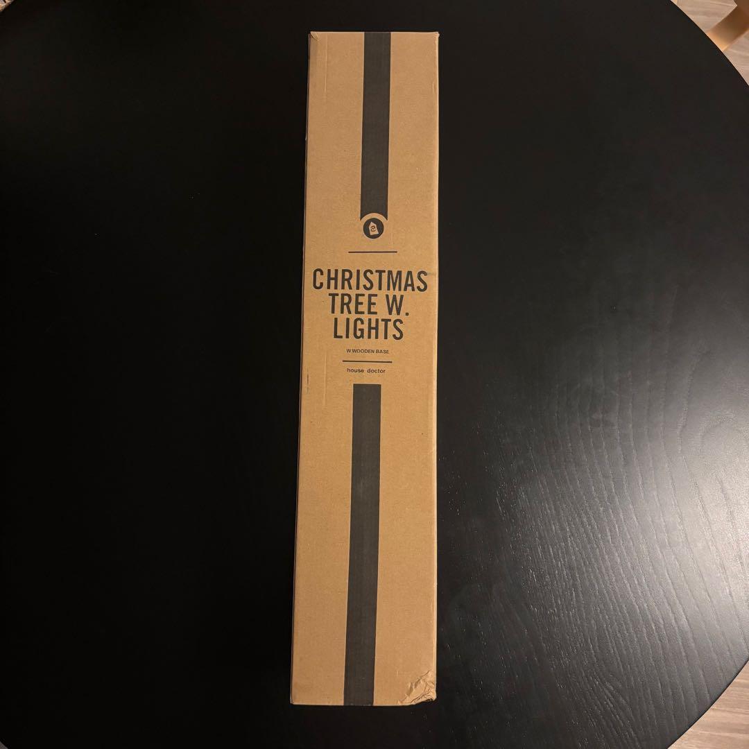 クリスマスツリー　ライト付き