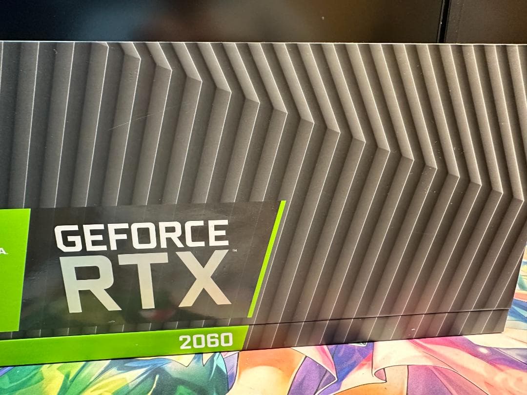グラフィックボード・グラボ・ビデオカード NVIDIA GeForce RTX 2060 founders edition