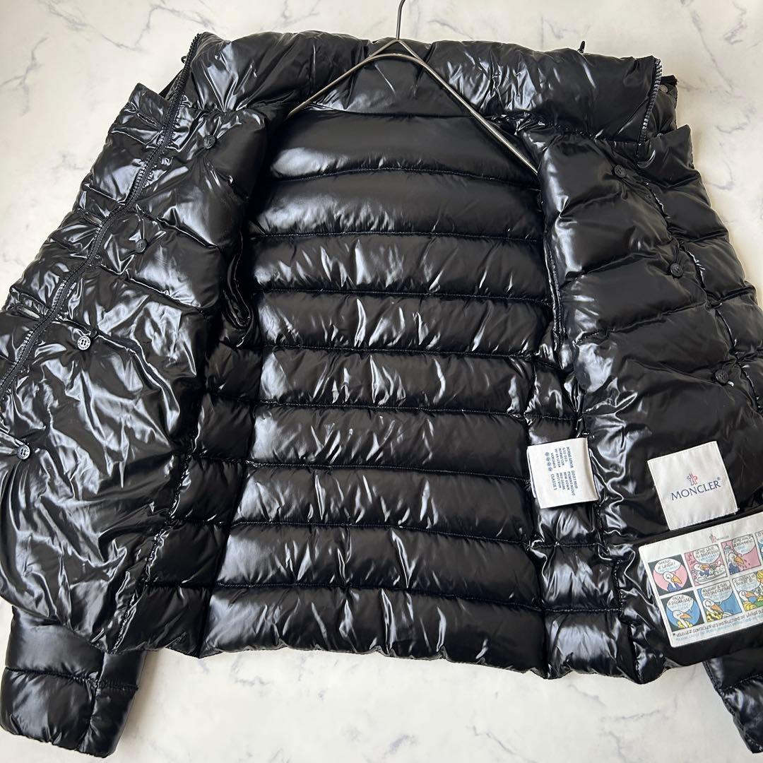 未使用級 モンクレール PLANE ダウンジャケット ワッペン ウエストシェイプ