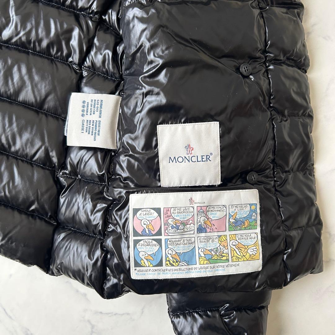 未使用級 モンクレール PLANE ダウンジャケット ワッペン ウエストシェイプ