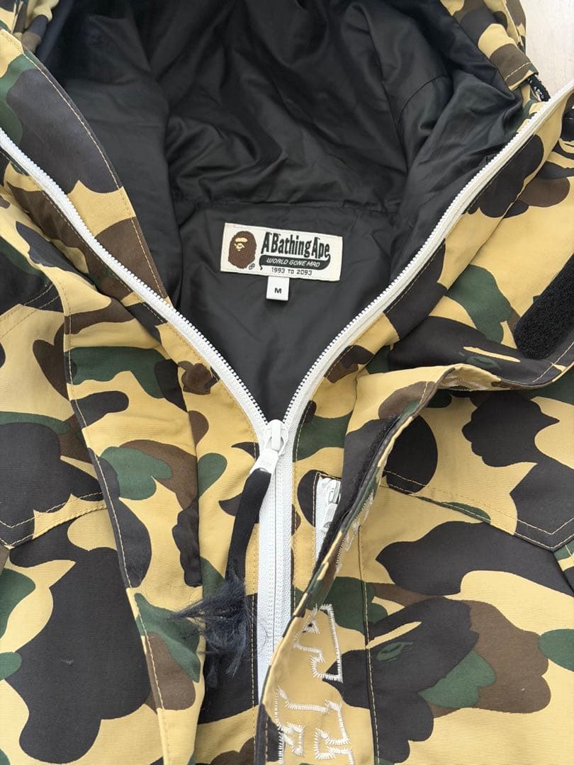 ジャケット・アウター A BATHING APE 1ST CAMO BOARD JACKET