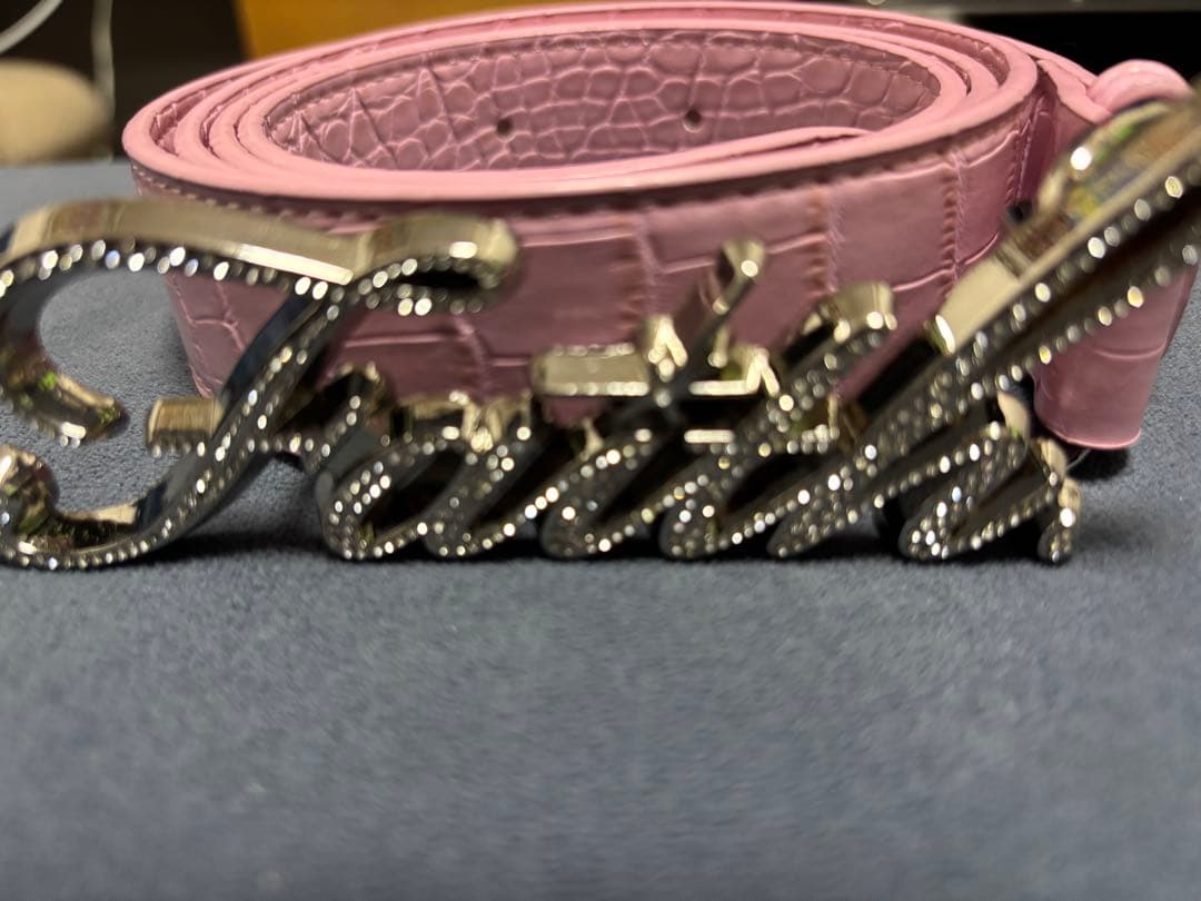円堂守着用Faith by Luis PINK CROCODILE BELT