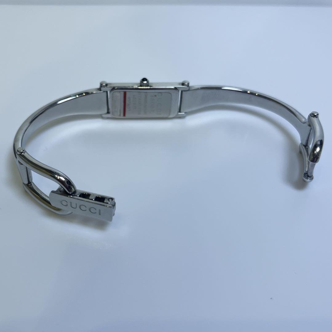 [美品]GUCCI グッチ 1500L シルバー メタルバンド 腕時計　稼動品