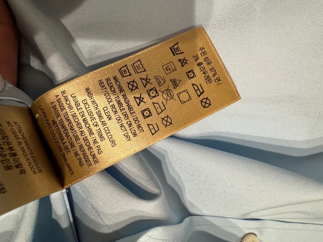 バーバリー長袖シャツ