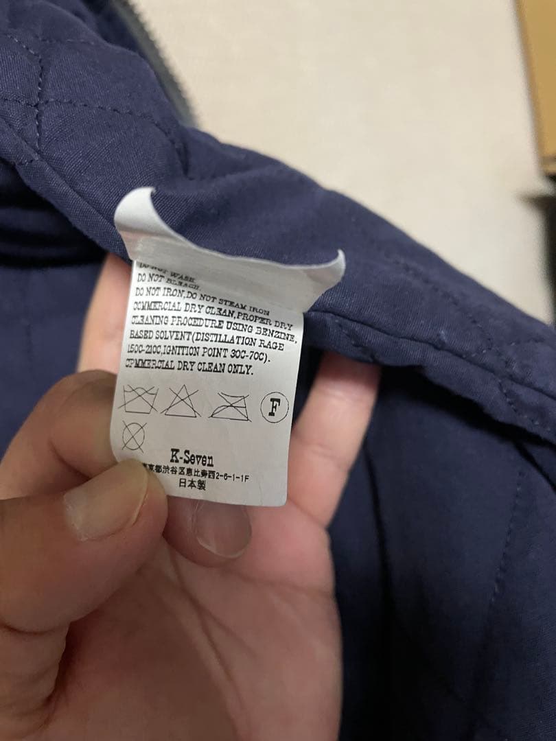 S*e様 テンダーロイン　acid ma-1 ネイビー　サイズM JKT ジャケ