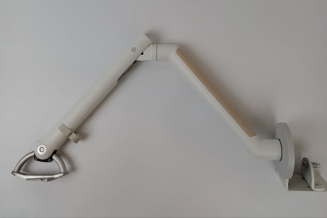 モニターアーム クランプ式 ホワイトCBS/ No.184