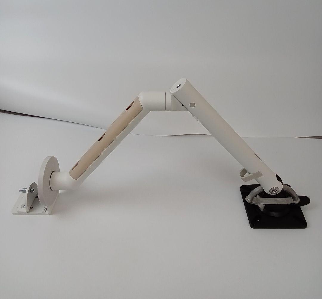 モニターアーム クランプ式 ホワイトCBS/ No.184