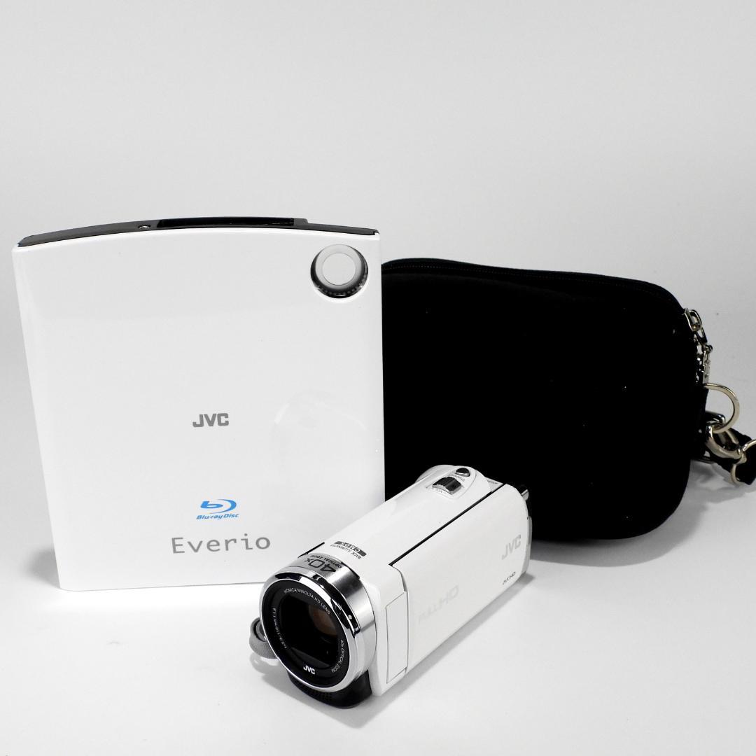 【専用】HDデジタルビデオカメラ JVC EverioGZ-E117-W動作確認