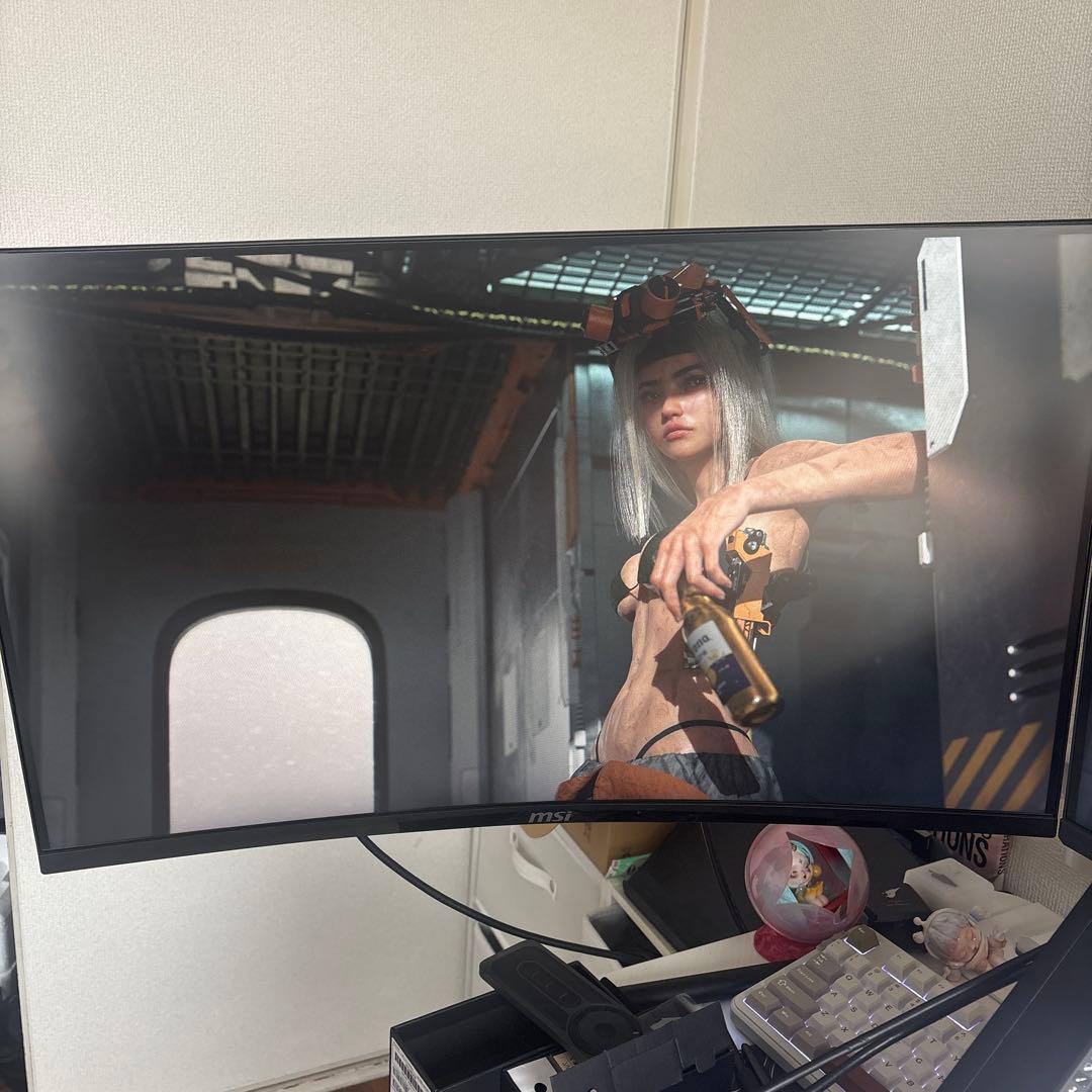 Msi Mag32c6x モニターアームセット