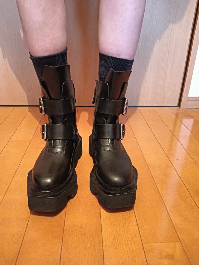 【美品】ピアッカセッテ　ブラック　ブーツ