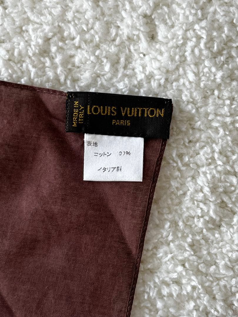 LOUIS VUITTON モノグラム ハンカチ コットン