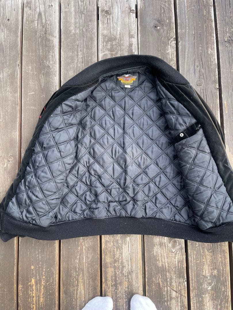 Harley-Davidson ベロア　スカジャン