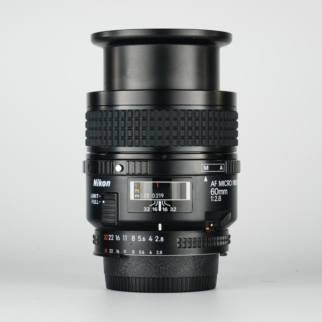 極美品・箱 AF Ai Micor-Nikkor 60mm F2.8D 692