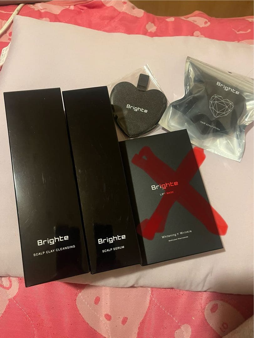 【新品未使用】ブライトエレキプラス/スカルプセラム/スカルプクレンジング/ブラシ