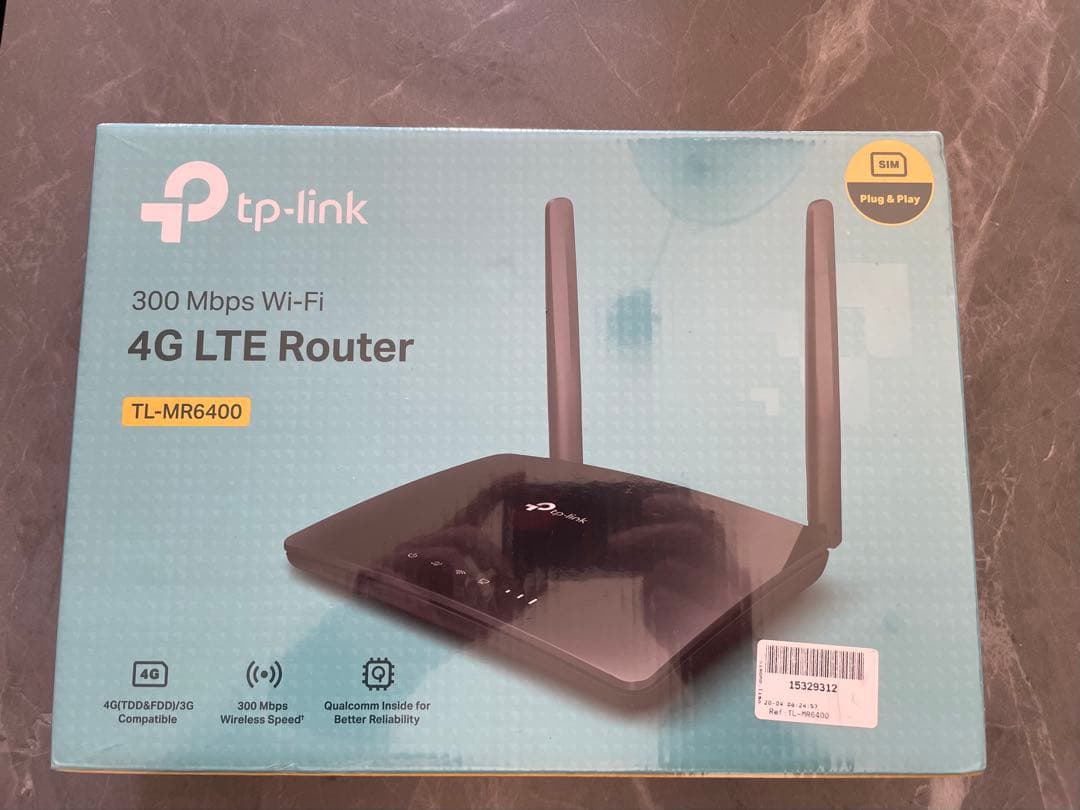 tp-link TL-MR6400 4G LTEルーター