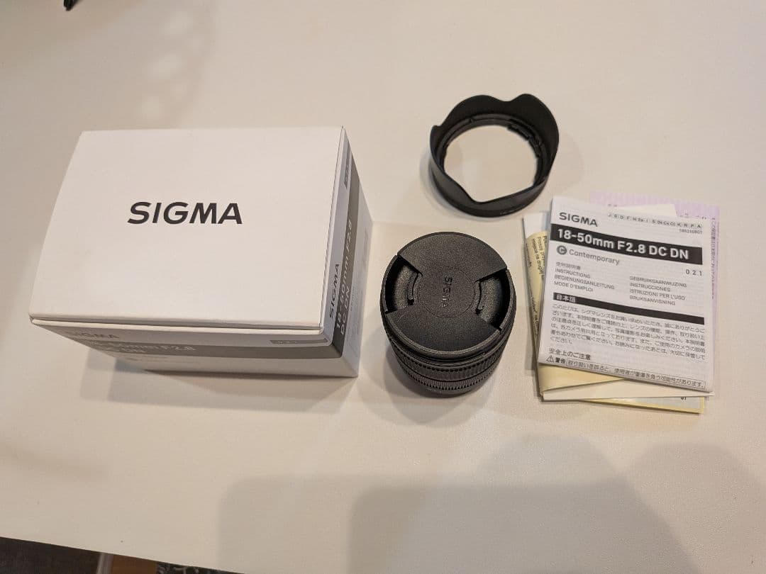 SIGMA 18-50mm F2.8 DC DN レンズ Xマウント