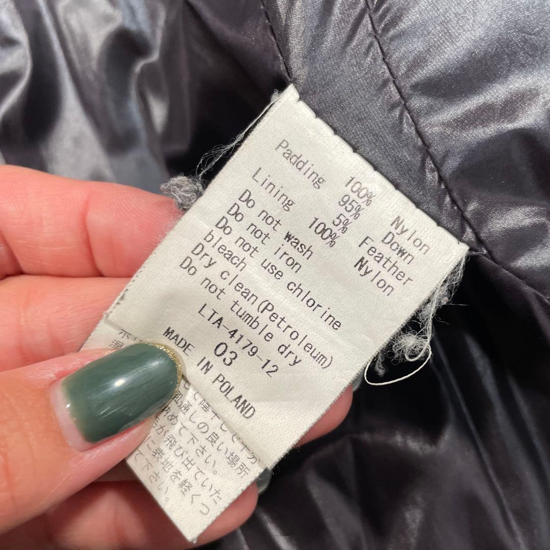 タトラス　ダウンジャケット　ブラック　03 LTA-4179-12