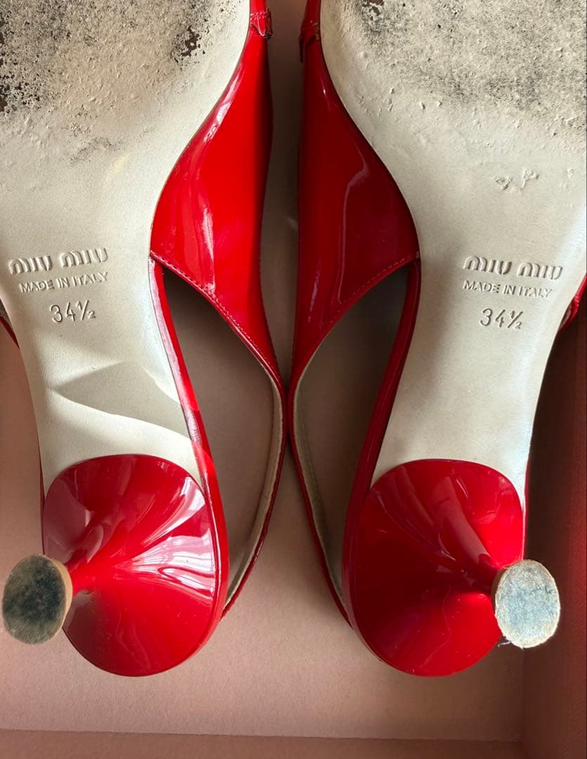 【超美品】【可愛い‼︎】MIUMIUパンプス