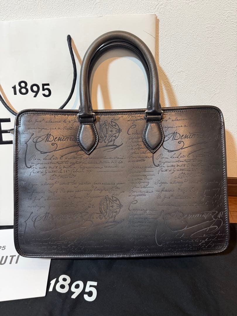 三連休値下　定価62万berlutiベルルッティ アンジュールミニブリーフケース