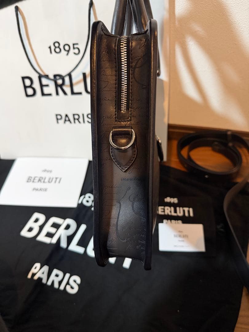 三連休値下　定価62万berlutiベルルッティ アンジュールミニブリーフケース