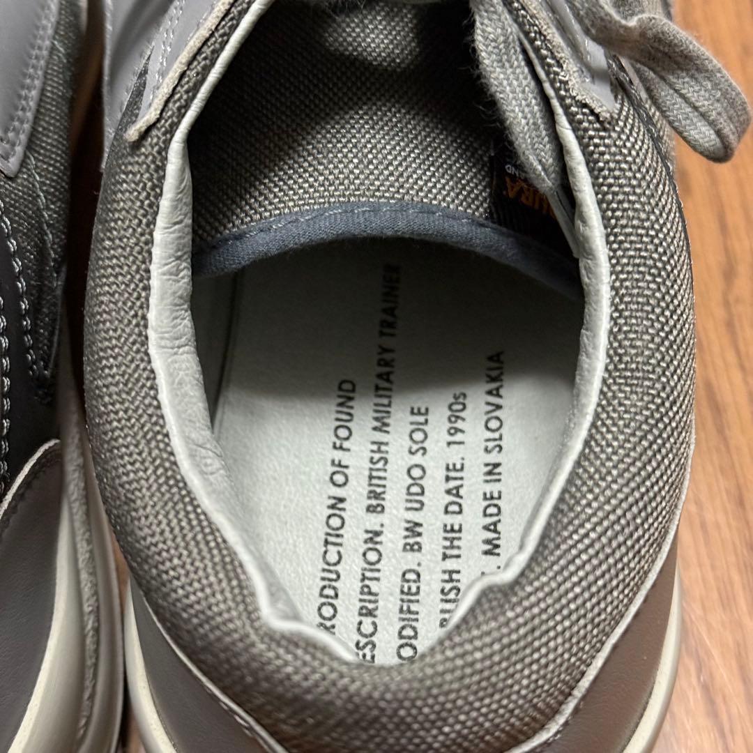 REPRODUCTION OF FOUND ミリタリートレーナー サイズ43