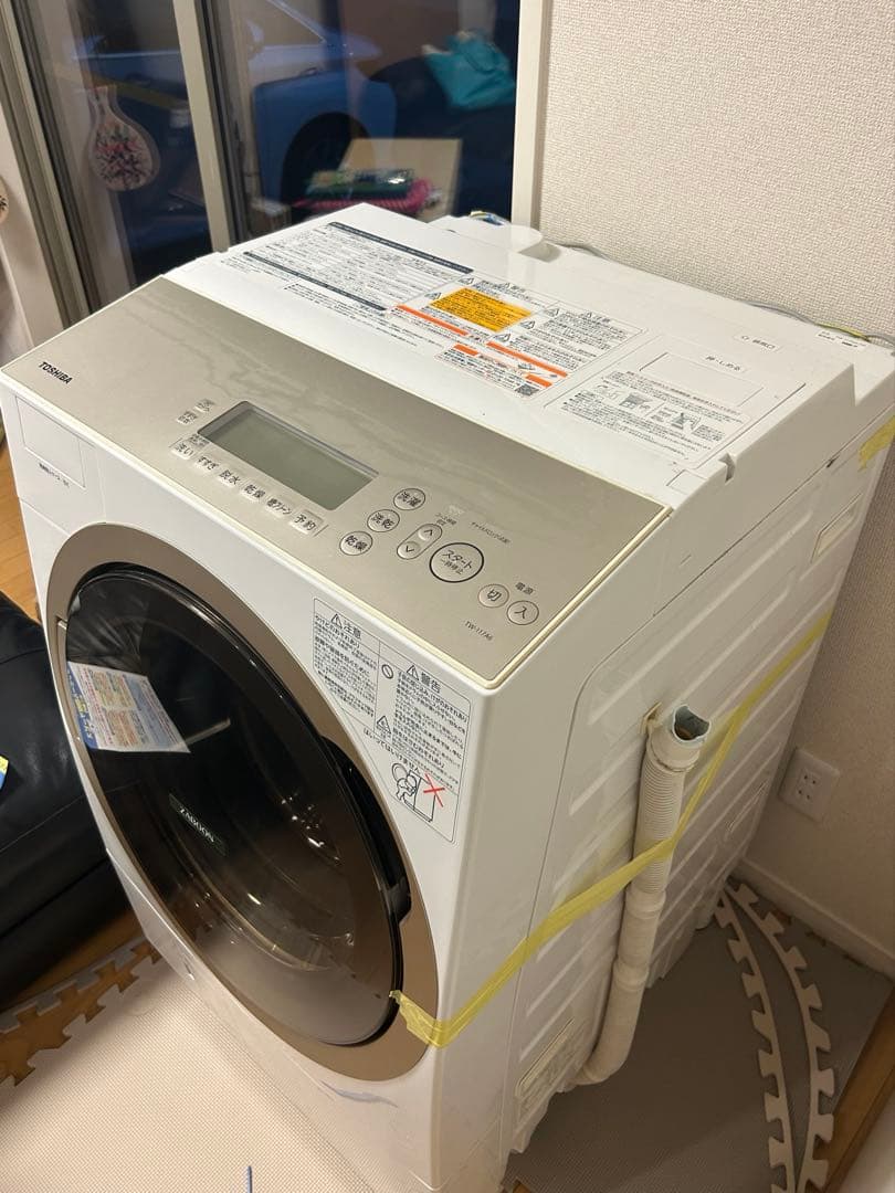 送料無料 東芝 TOSHIBA ドラム式洗濯乾燥機 ZABOON 洗濯機