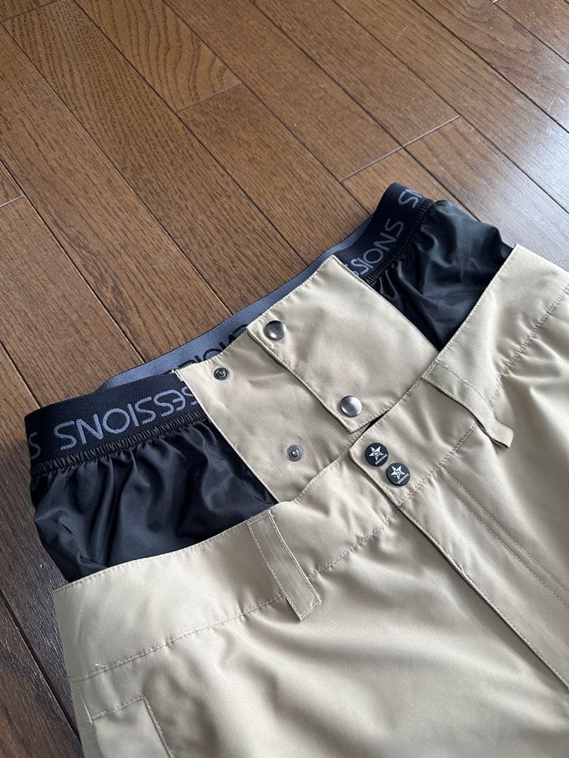 SESSIONSスノボードウェア　Sサイズ(USサイズ)上下セット