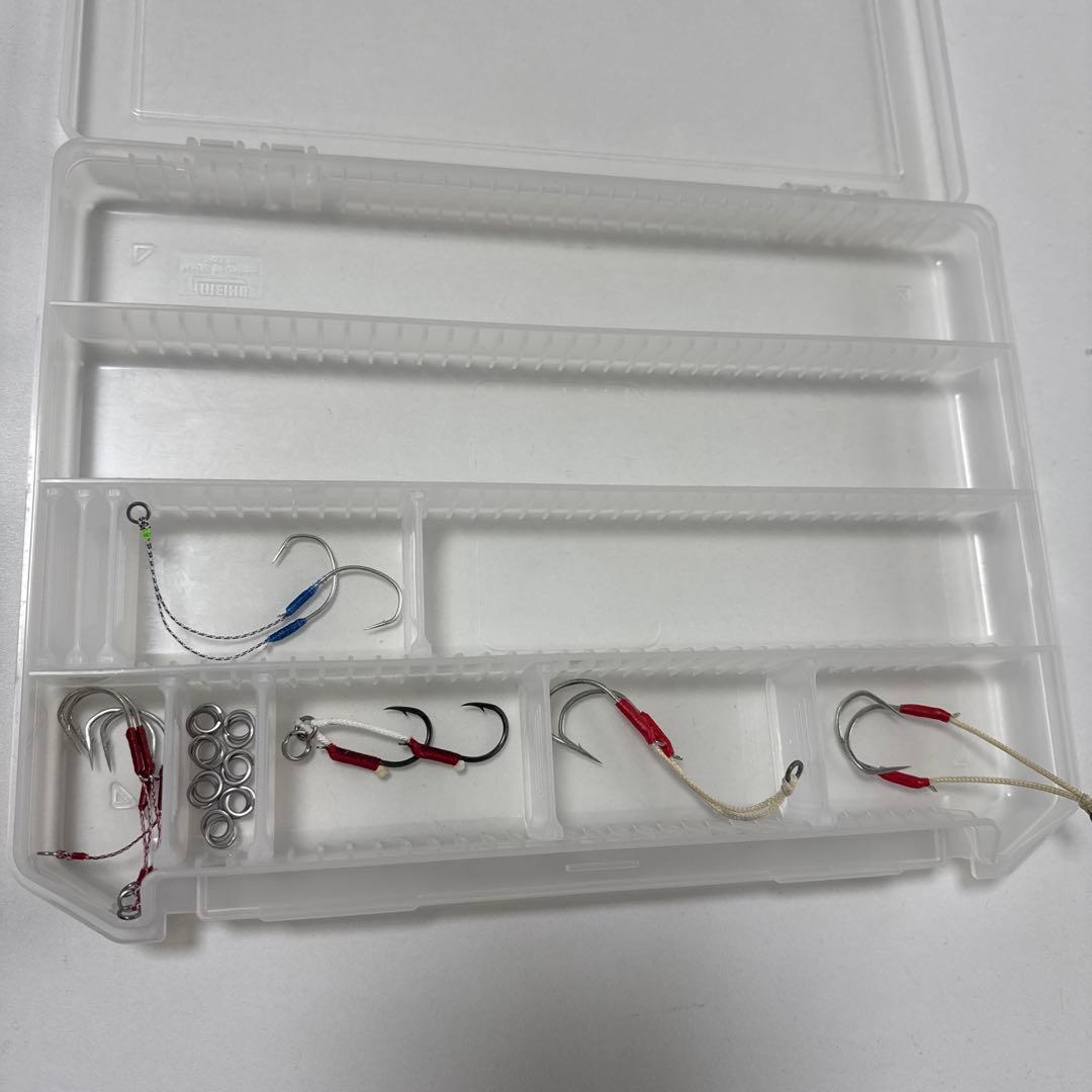 beat メタルジグ ウロコジグ 9本セットケースフック付き