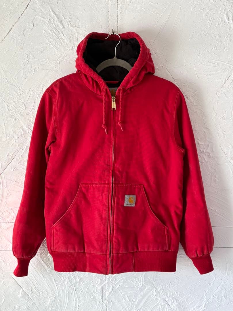 カーハート　Carhartt　WIP アクティブジャケット　赤