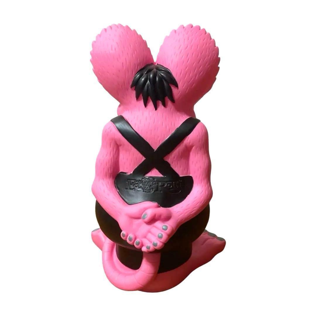 カーボページ ラットフィンク BIGフィギュア ピンク＆ブラック 新品