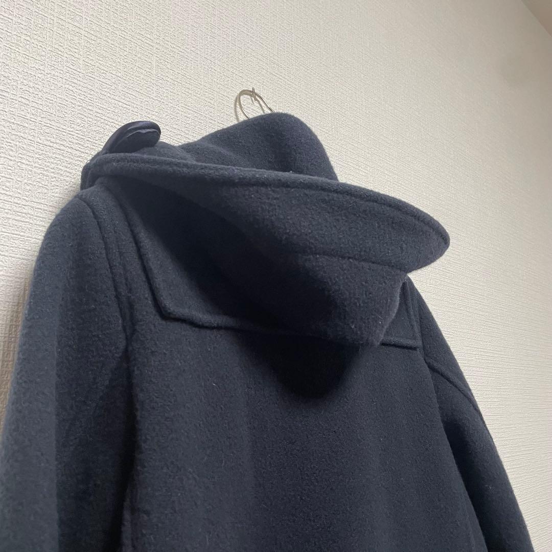 美品 マッキントッシュ　ネイビー ダッフルコート S スコットランド製