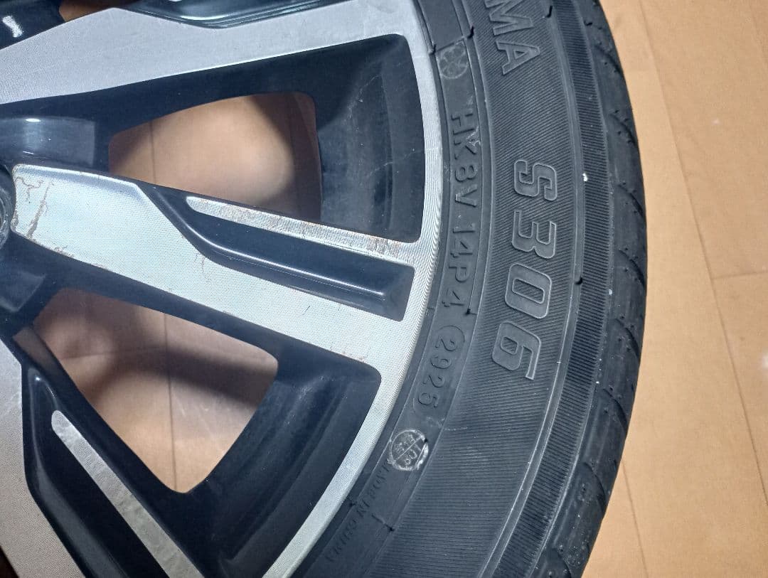 ダイハツ 純正 14インチ　ホイール タイヤ　2025年製 155/65R14
