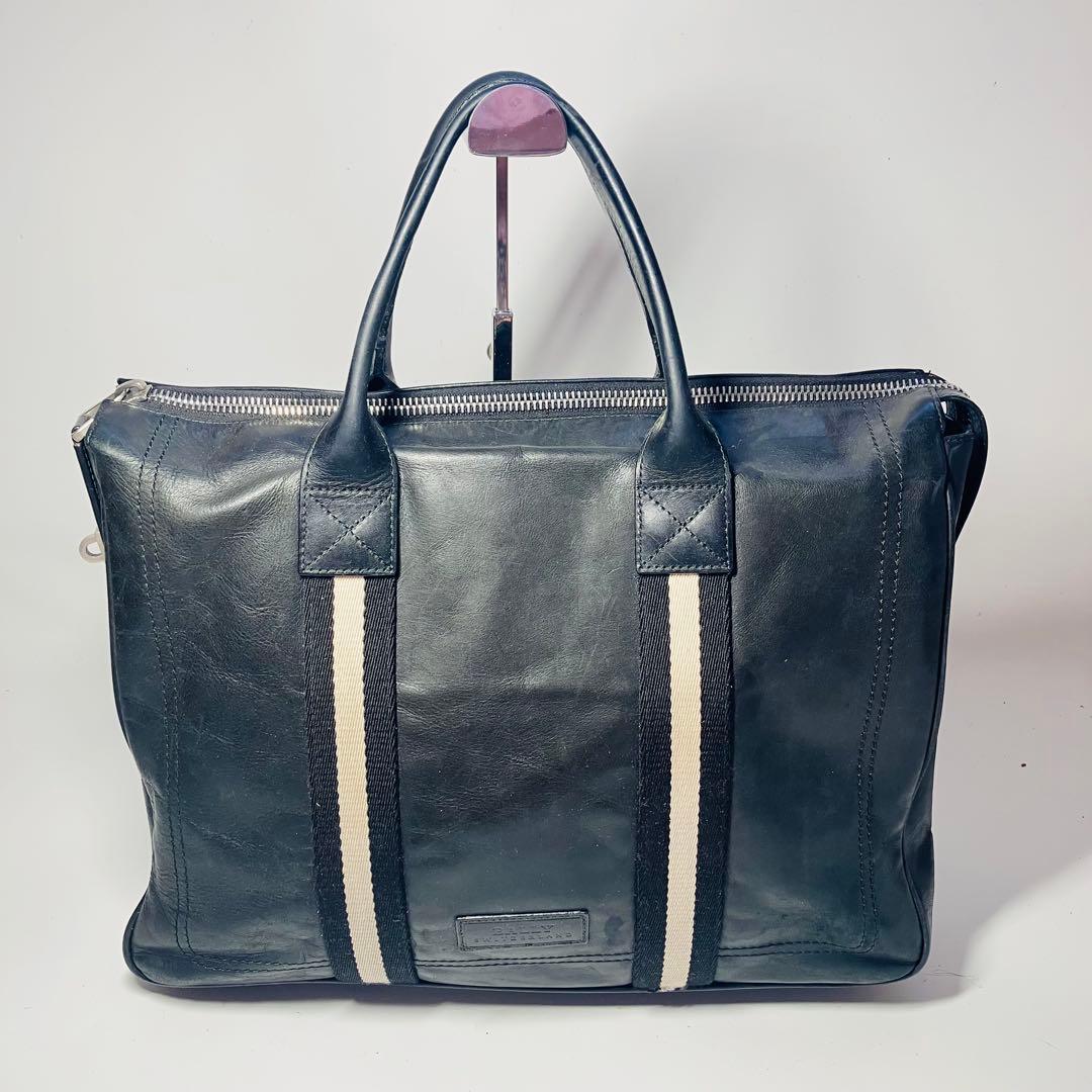 BALLY トートバッグ オールレザーA4/PC ビジネスバッグ