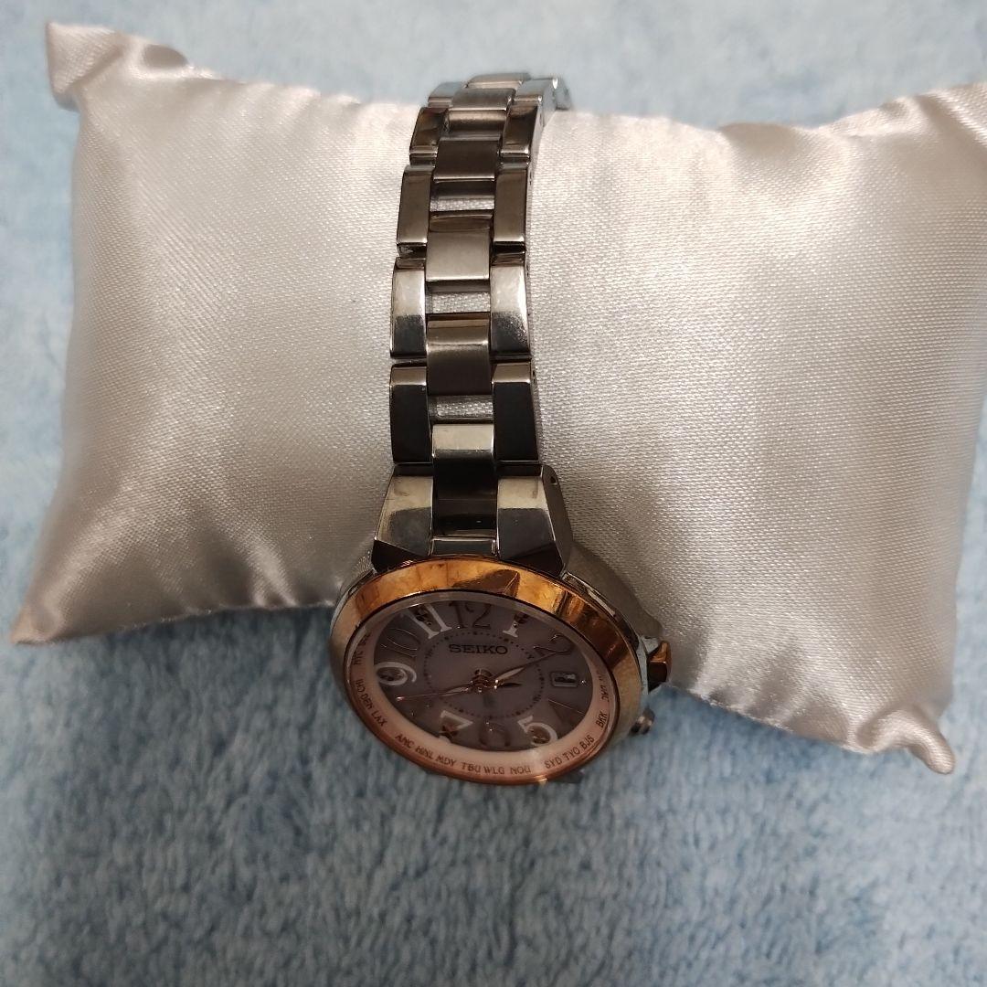 未使用級！腕回り16.8cm！専用！セイコーSEIKOルキアLUKIA純チタン