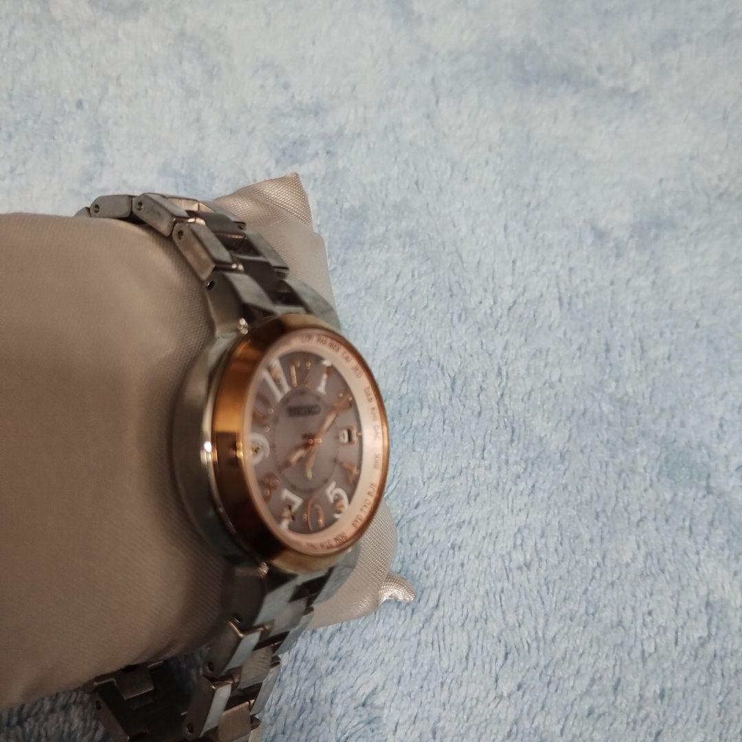 未使用級！腕回り16.8cm！専用！セイコーSEIKOルキアLUKIA純チタン