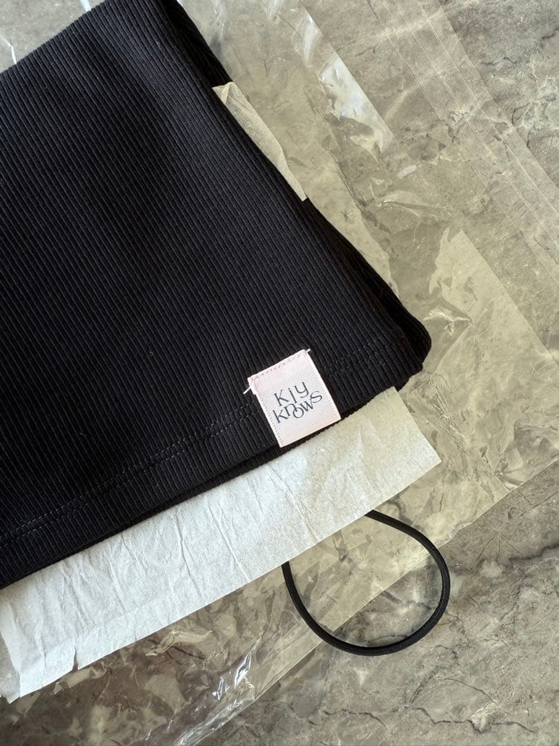 【新品未使用】Babykiy Kiyknows パッド入りキャミソール 黒 S