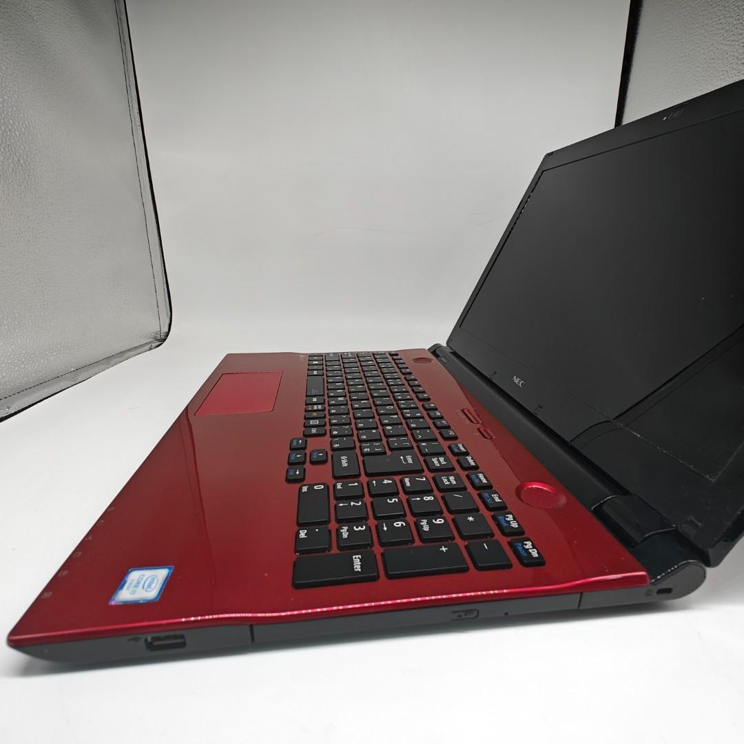 【LAVIE】NEC 高性能i7 SSD256GB 16GB レッド ノートPC