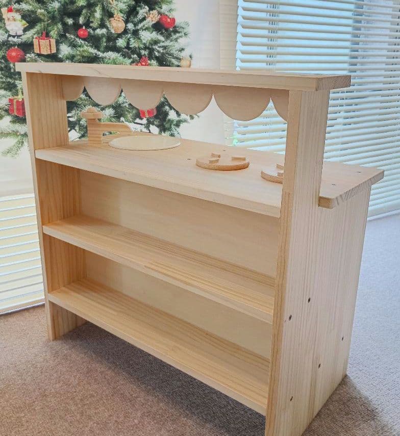 ୨୧ 木製おままごとキッチン お店屋さん オーブンタイプ୨୧