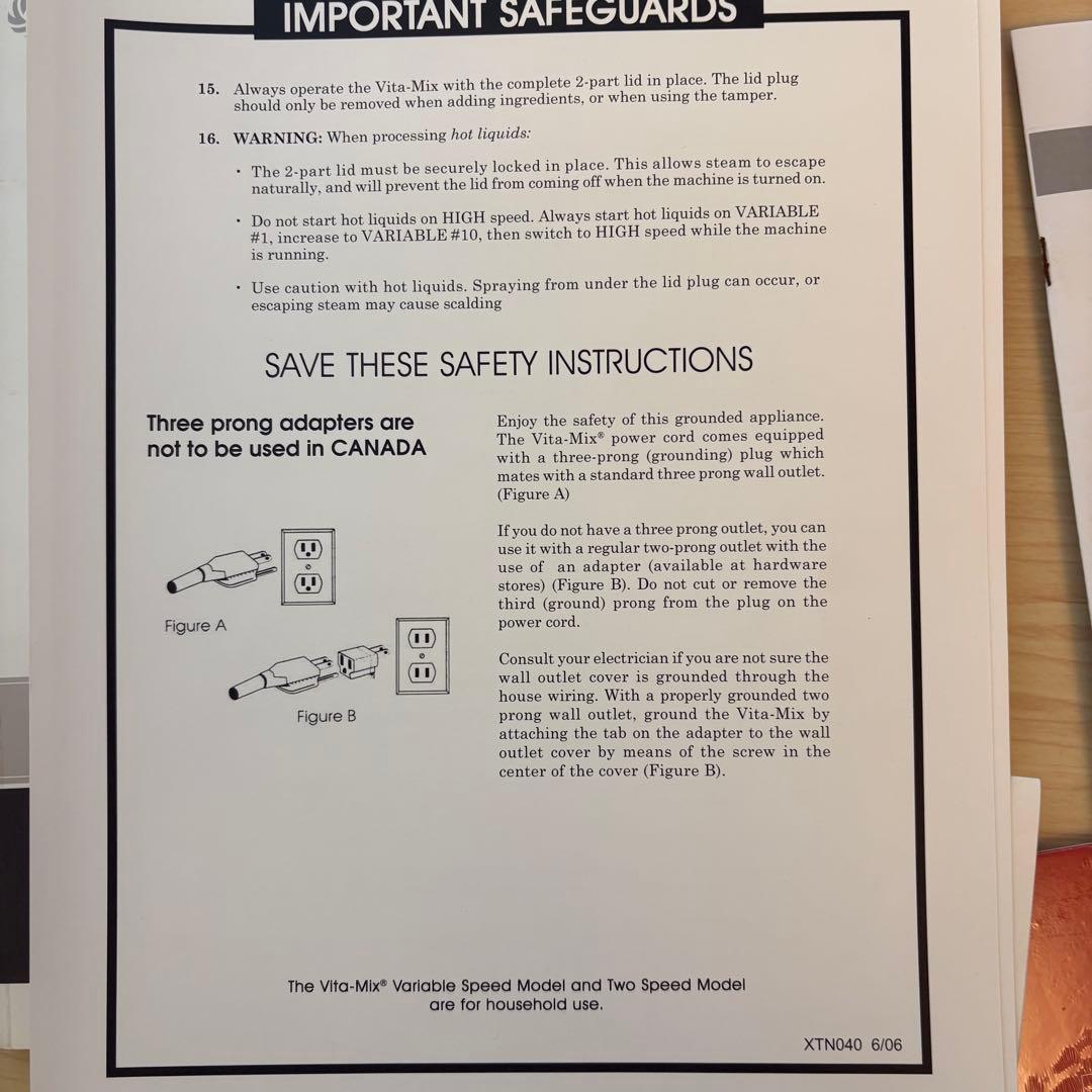 Vitamix バイタミックス　TNC5200 VM0111 2Lコンテナ