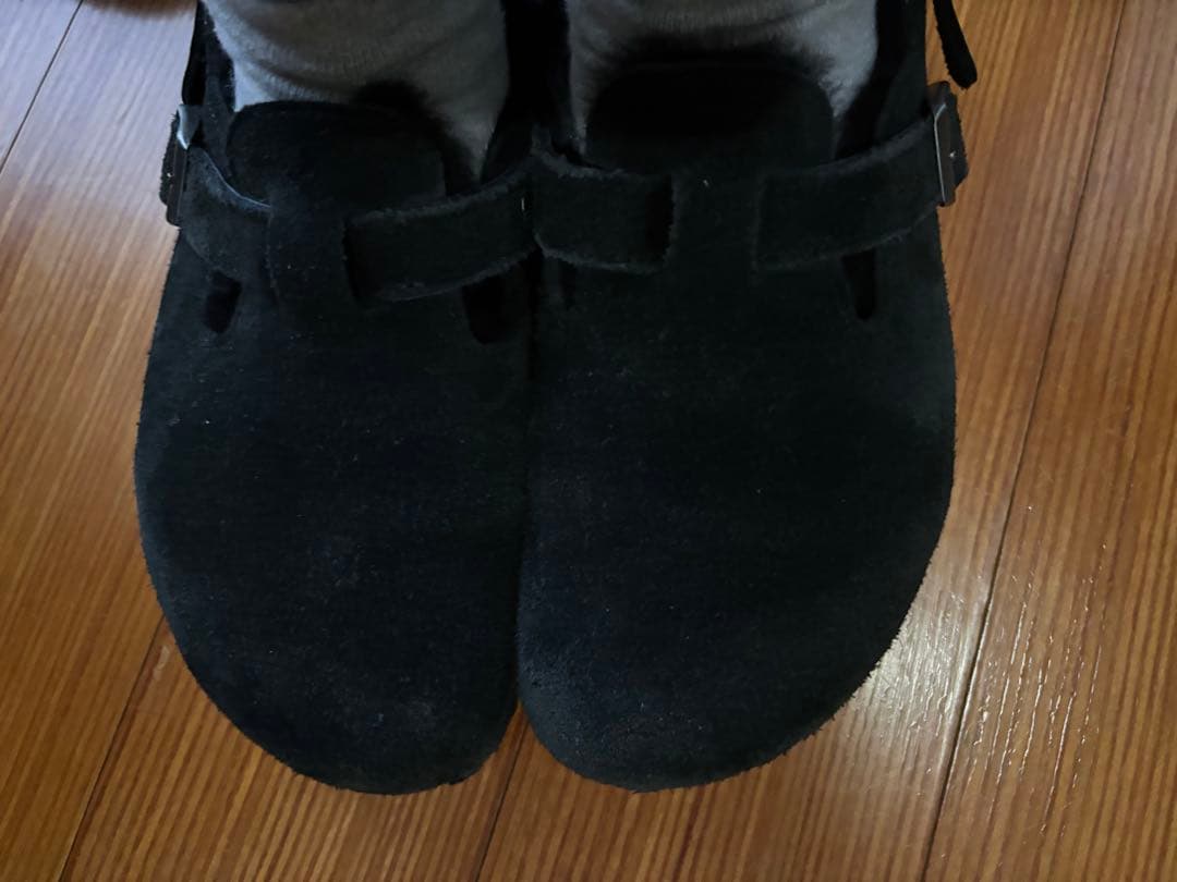Birkenstock ブラック サボ・クロッグサンダル
