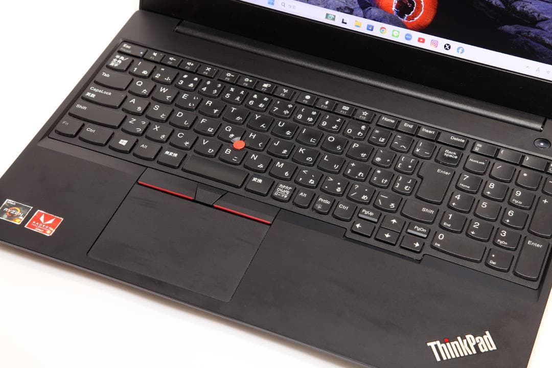 【Ryzen7／16GB／Office／設定済】Lenovo ThinkPad