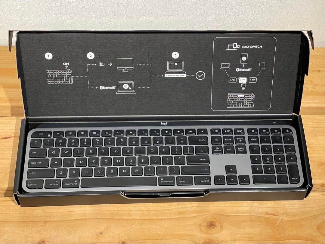 【ほぼ未使用】ロジクール アドバンスド ワイヤレス キーボード KX800M