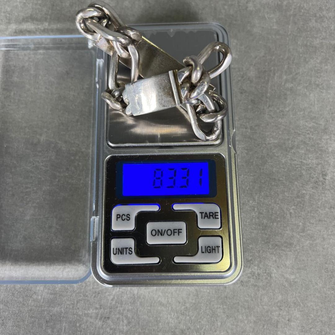 ヴィンテージ メキシカンシルバージュエリー ブレスレット アイアンクロス