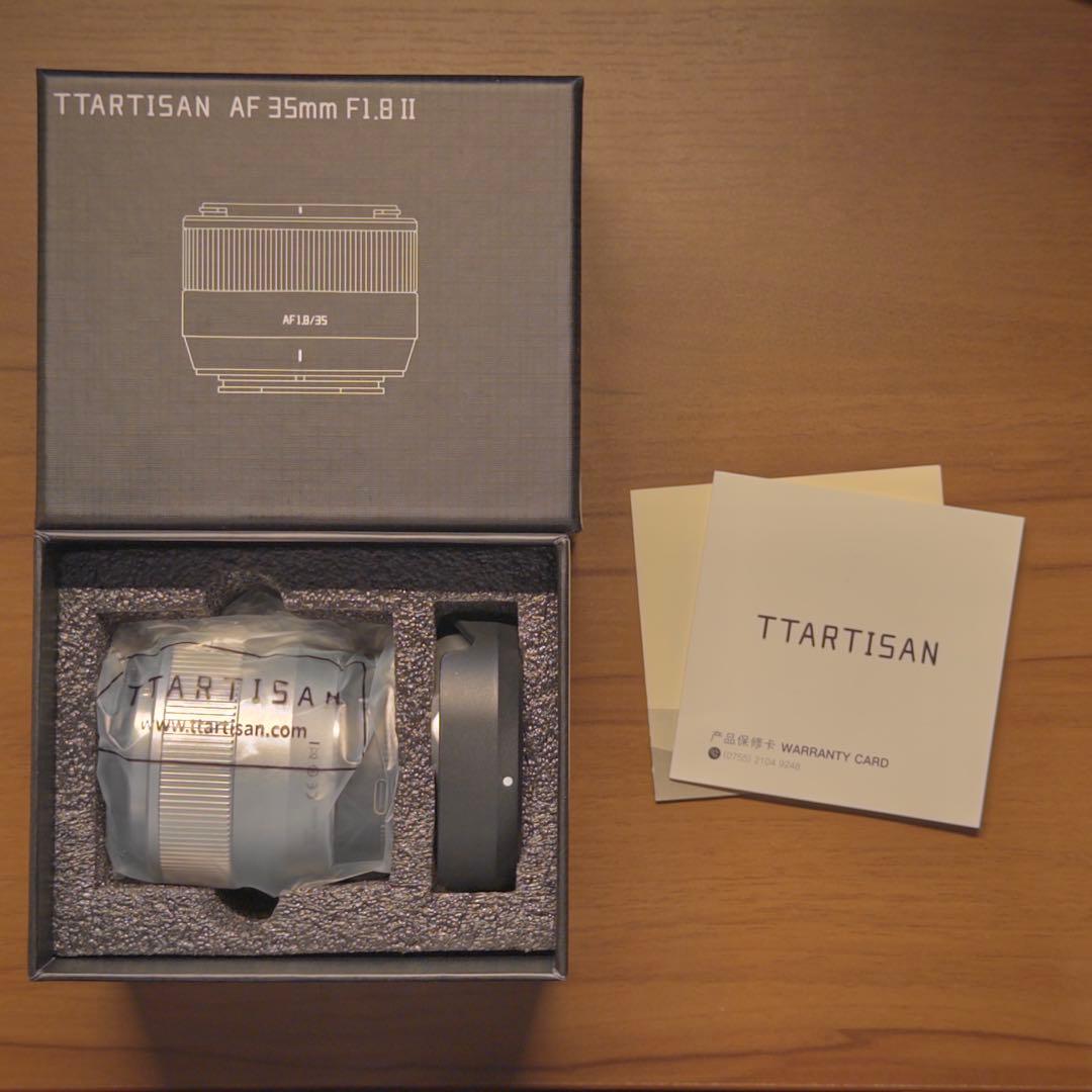 [ほぼ新品] TTARTISAN Xマウント AF 35mm F1.8 Ⅱ