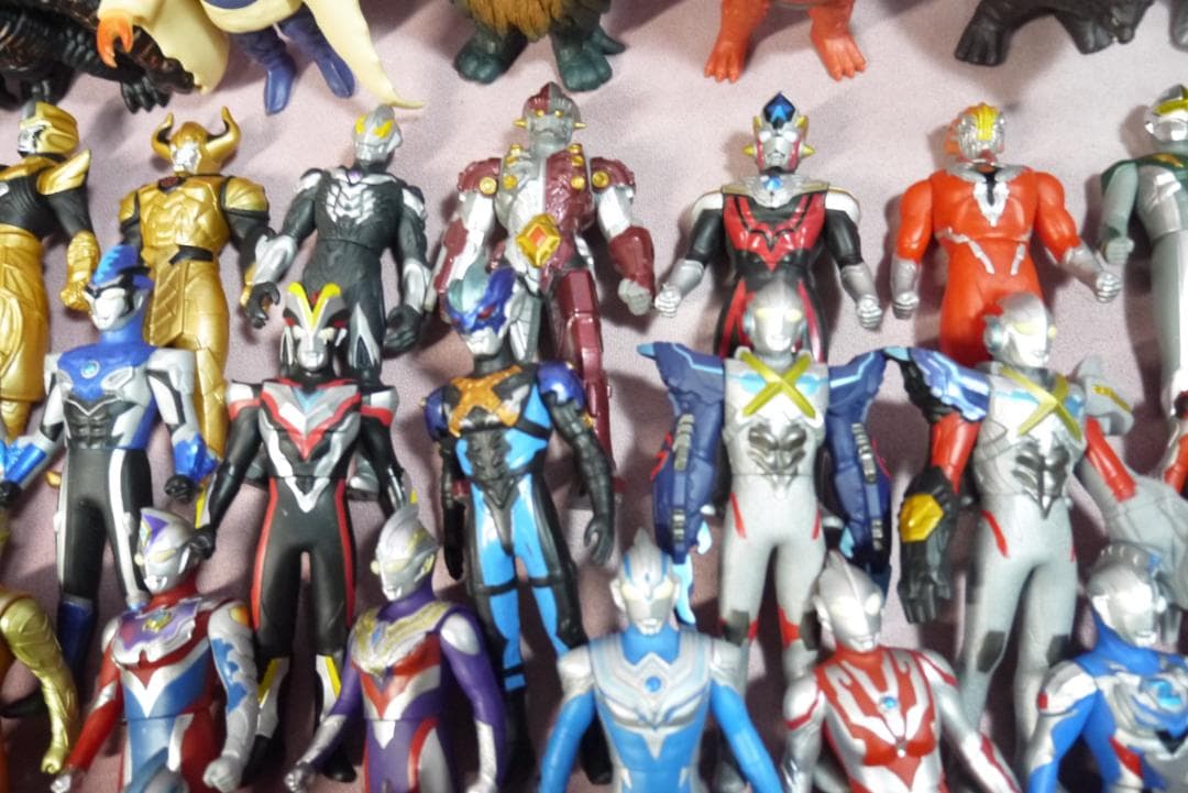 ウルトラヒーローシリーズ500　ウルトラ怪獣シリーズ500　ソフビ117体