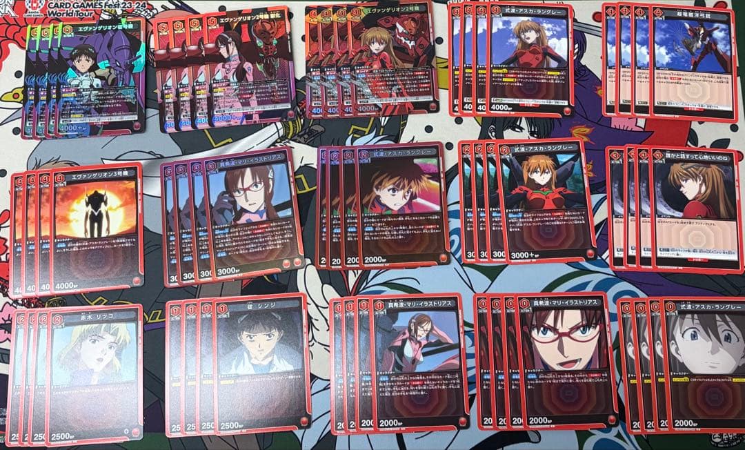 や*す様 ユニオンアリーナ エヴァ デッキまとめ売り