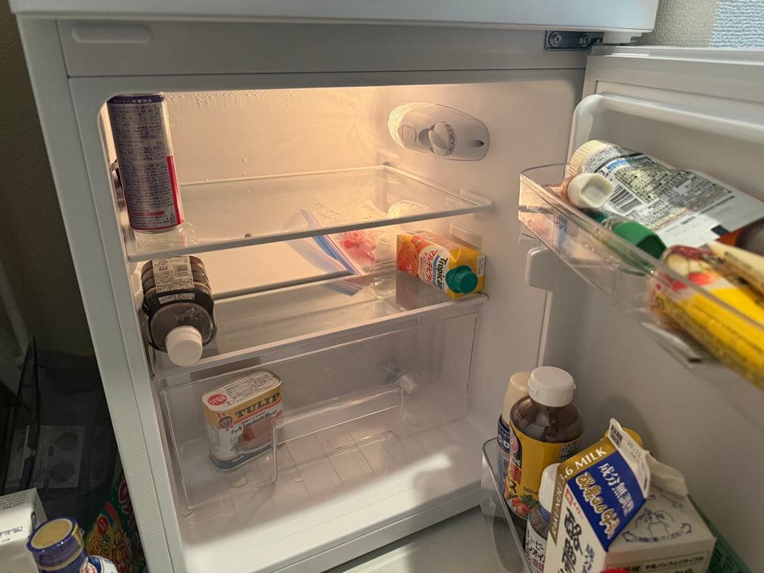 アイリスオーヤマ冷蔵庫2024年製PRC-B092D-W