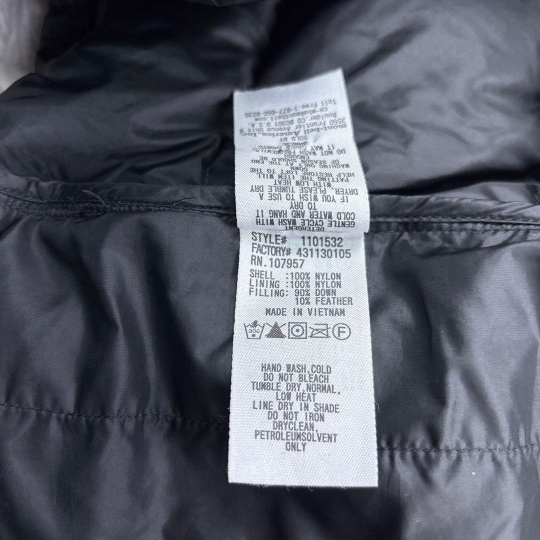 定番カラー モンベル アルパインダウン ジャケット フード 軽量 S アウトドア